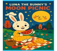 Luna the Bunny’s Moon Picnic: A Bedtime Coloring Adventure for Kids