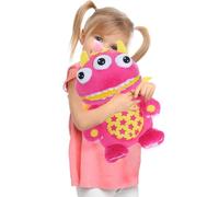 Luna Worry Yummy 15" Furry Planet Toys Pink Large