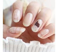 Lunacaca - Kitty In Cozy Nest Nail Art Stickers 24 pcs