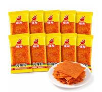 Lunaeturn Latiao Spicy Snack Sheets Soft and Chewy 10 x 20 g Packs