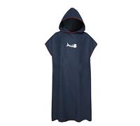 Changing Robe Towel Poncho, Hooded Surf Beach Wetsuit Changing Towel Bath Robe Poncho Microfiber Quick Dry Universal Size for Surfers Swimmers