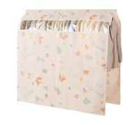 LUNAIZHUO Open Garment Rack Cover, Waterproof Clothes Rack Cover with Clear Window, Large Clothing Bags Dustproof, Protector for Storage(200x150cm/79x59in)