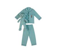 LunaMia Eric Kids Pyjama Set with Matching Teddy Bear | Size: 1-2 Years LunaMia Multicolor 1-2 Years