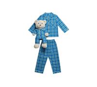 LunaMia Patrice Pyjama Set with Matching Teddy Bear | Size: 10-11 Years LunaMia Multicolor 10-11 Years