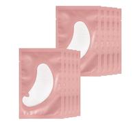 Lunamoon 100 Pairs Eye Pads for Eyelash Extension Lash Pads Eyelash Extension Pad Eye Gel Patch for Eyelash Extensions (U-Pink100)