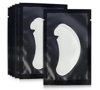 Lunamoon 150 Pairs Eye Pads for Eyelash Extension Eyelashes V Pads Eyelash Extension Pad Eyelash Lifting Pad Eye Gel Patch for Eyelash Extensions Eyelash Pads (V-Black150)