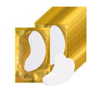 Lunamoon 150 Pairs Eye Pads for Eyelash Extension Lash Pads Eyelash Extension Pad Eye Gel Patch for Eyelash Extensions (Gold150)