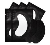 Lunamoon Eye Pads for Eyelash Extension Eyelashes Pads UV Protection Eyelash Extension Pad Eyelash Lifting Eye Gel Patch for Eyelash Extensions Black 100 Pairs