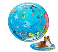 Lunaobrik Cat Sensory Water Play Mat | Comfortable Puppy Sensory Water Mat,Portable Cute Interactive Toys For Dogs, Cats, Puppies, Kittens