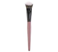 Lunaobrik Powder Blush Brush - Soft Bristle Cosmetic Makeup Tool, Setting Powder Face Applicator | Portable Beauty Feature, Beginners And Professional Use Purpose, Home Or Travel Application, Daily