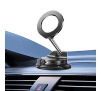 Lunaobrik Soporte De Teléfono Para Salpicadero De Coche - Soporte Magnético Para Salpicadero Con Imán | Horizontal Y Vertical Base Para Viajes Coche Furgoneta