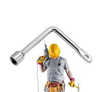 Lunaobrik Triangle Spanner Key - Cabinet Spanner Key, L Shaped Angled Key | Triangle Wrench, Triangular Spanner, Triangular Spanner Key for Electric Cabinet, Water Meter Valve, 2.72x2.52 Inches