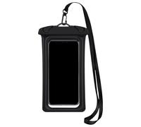 Lunaobrik Waterproof Phone Pouch | Floatable Cellphone Dry Bag with Lanyard | Fits 4-7.5 Inch Mobile Phones, Phone Case for Beach, Swimming Activities