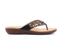 Lunar Abigail II Black Sandal