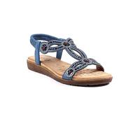 Lunar Arraso Blue Sandals Navy
