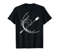 Lunar Bow and Arrow Sagittarius Zodiac Pagan Ornament T-Shirt