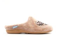 Lunar Buffy Beige Mule Slipper