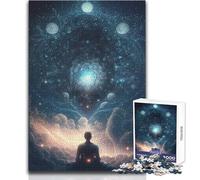 Lunar Contemplation 1000 Piece Jigsaw Puzzle for Teenagers Interactive Logical Thinking Game Ideal Memorable Occasion Gift Size 50x75cm