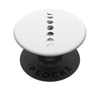 Lunar Cycle Astronomy Moon Phases Galaxy Full Moon PopSockets Adhesive PopGrip