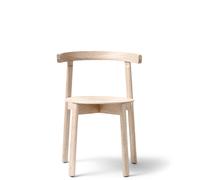 Lunar Dining Chair White Oiled Oak