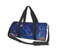 Lunar display Canvas travel bag, large capacity, can be carried on the shoulder