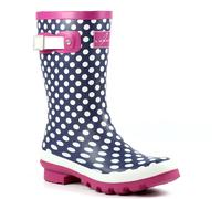 Lunar Dotty Junior Waterproof Wellies -