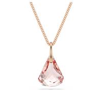 Lunar drop pendant, Rose gold-tone plated