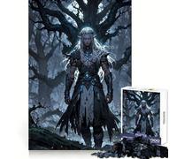 Lunar Elf Sentinel of The Ancient Grove Puzzles for Adults 1000 Puzzles Cognitive Boost Thick Material Family Bond Christmas Surprise (50x75cm)