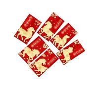 Lunar Envelopes, 2026 Red Money Holder, Lunar Envelopes for Holiday Gifting, Year of the Horse Gold Foil Design, Simple to Use, Practical Festive Tool, Decorative Accessory for Marriage Engagement Bir