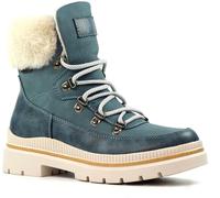 Lunar Evelyn Womens Waterproof Fluffy Cuff Fashion Boot - - Size: 4