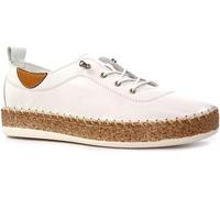 Lunar Evie Womes Soft Leather Slip On Plimsolls - - Size: 3