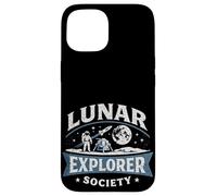Lunar Explorer Society Moon Case for iPhone 15