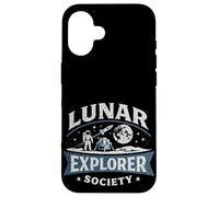 Lunar Explorer Society Moon Case for iPhone 16