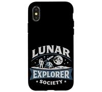 Lunar Explorer Society Moon Case for iPhone X/XS