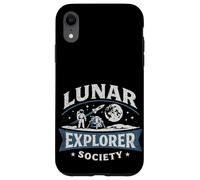 Lunar Explorer Society Moon Case for iPhone XR