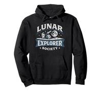 Lunar Explorer Society Moon Pullover Hoodie