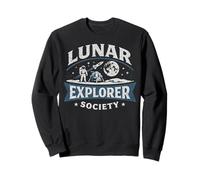 Lunar Explorer Society Moon Sweatshirt