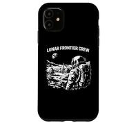 Lunar Frontier Crew Astronaut Moon Settlement Case for iPhone 11