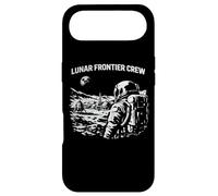 Lunar Frontier Crew Astronaut Moon Settlement Case for iPhone Air