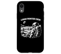 Lunar Frontier Crew Astronaut Moon Settlement Case for iPhone XR