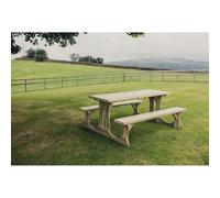Lunar Garden Picnic Table by Churnet Valley - 6 Seats - PT108