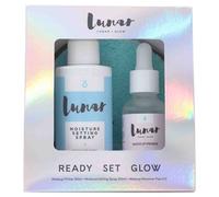 Lunar-Glow Skin-care Facial-careGift Set Makeup Remover 1 pce. + Moisture Setting Spray 100 ml + Makeup Primer 30 ml