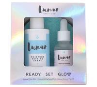 Lunar-Glow Skin-care Facial-careGift Set Makeup Remover 1 pce. + Moisture Setting Spray 100 ml + Makeup Primer 30 ml