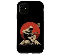 Lunar Guitar Astronaut Vintage Space Music Lo-Fi Art Case for iPhone 11