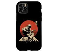 Lunar Guitar Astronaut Vintage Space Music Lo-Fi Art Case for iPhone 11 Pro