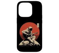 Lunar Guitar Astronaut Vintage Space Music Lo-Fi Art Case for iPhone 14 Pro