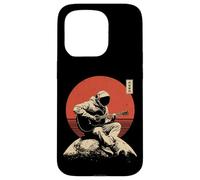 Lunar Guitar Astronaut Vintage Space Music Lo-Fi Art Case for iPhone 15 Pro