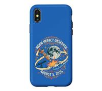 Lunar Impact Observer August 5 2026 Space Event Stargazer Case for iPhone X/XS