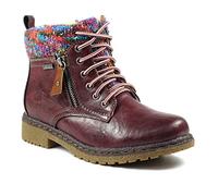 Ladies Jalapeno Burgundy Waterproof Ankle Boot 5 UK Burgundy