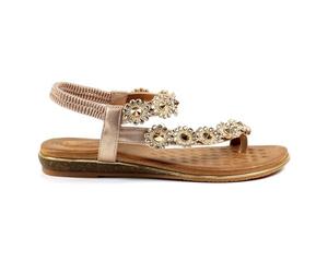 Lunar Ladies Charlotte II Rose Gold Sandal 4 Rose Gold